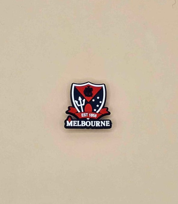 MELBOURNE DEMONS AFL CROC CHARM