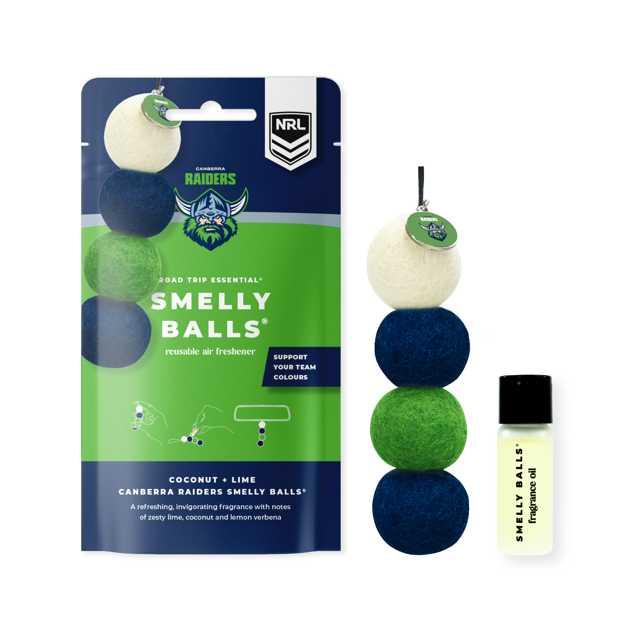 CANBERRA RAIDERS SMELLY BALLS