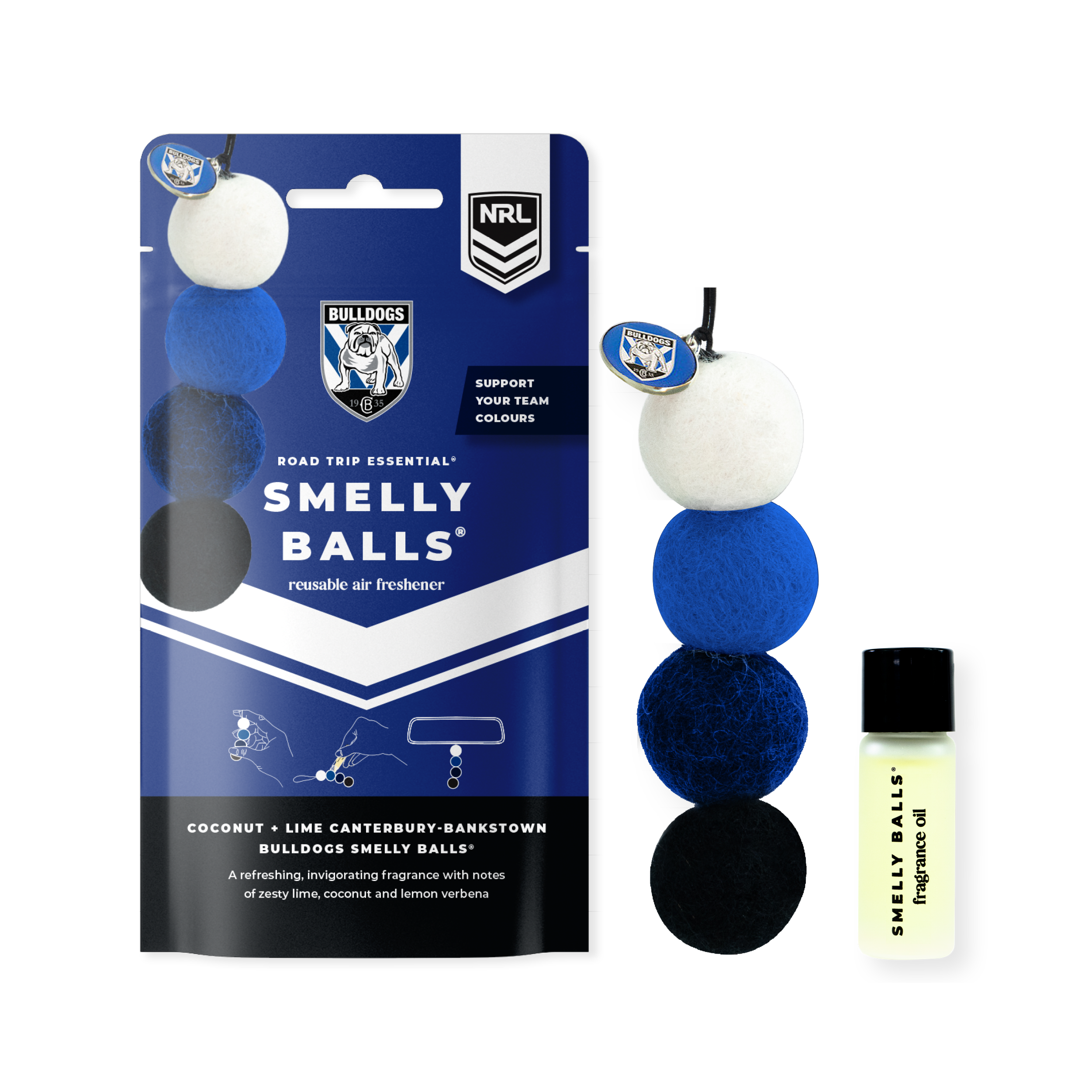 CANTERBURY BANKSTOWN BULLDOGS SMELLY BALLS