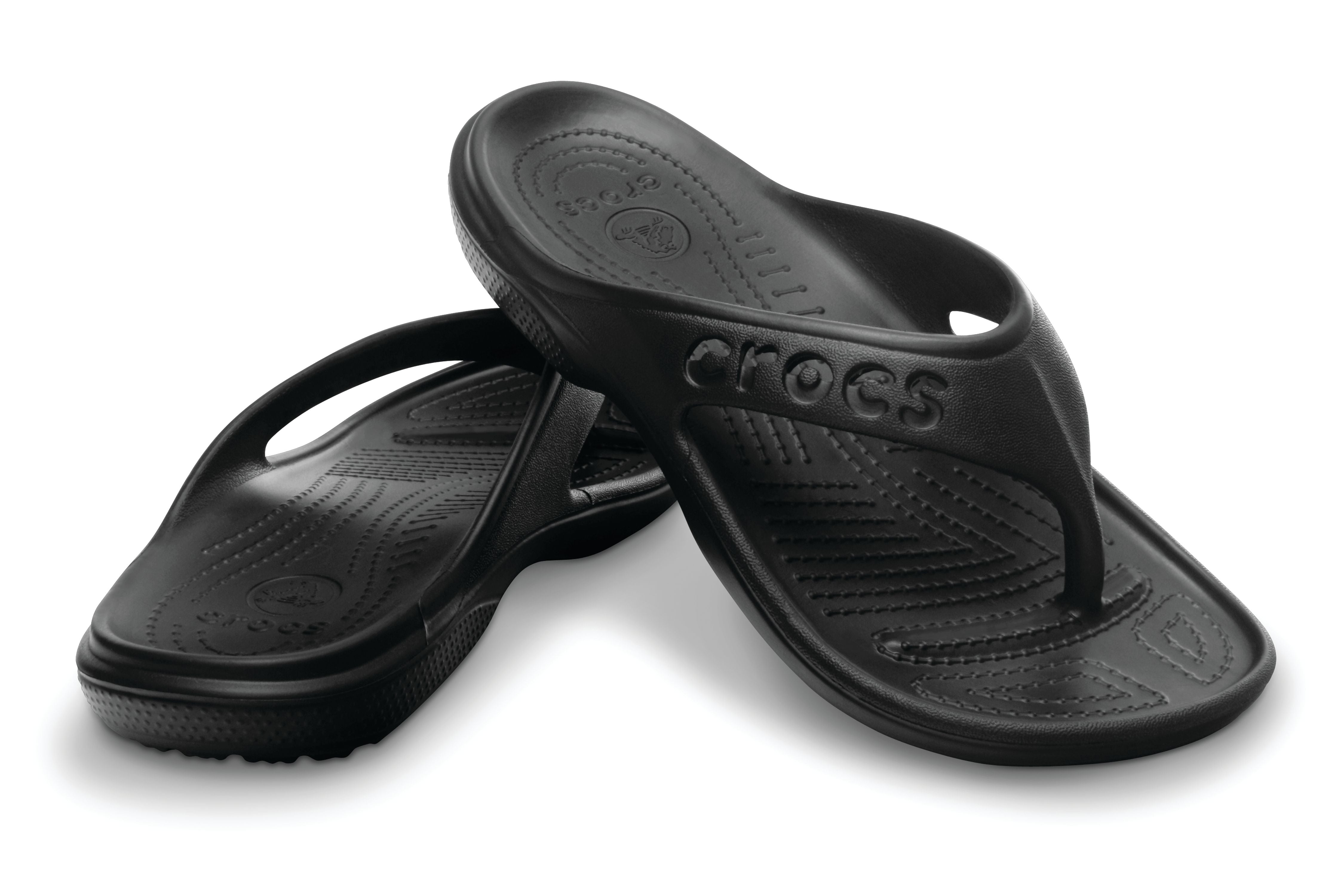 crocs BLACK Baya Flip