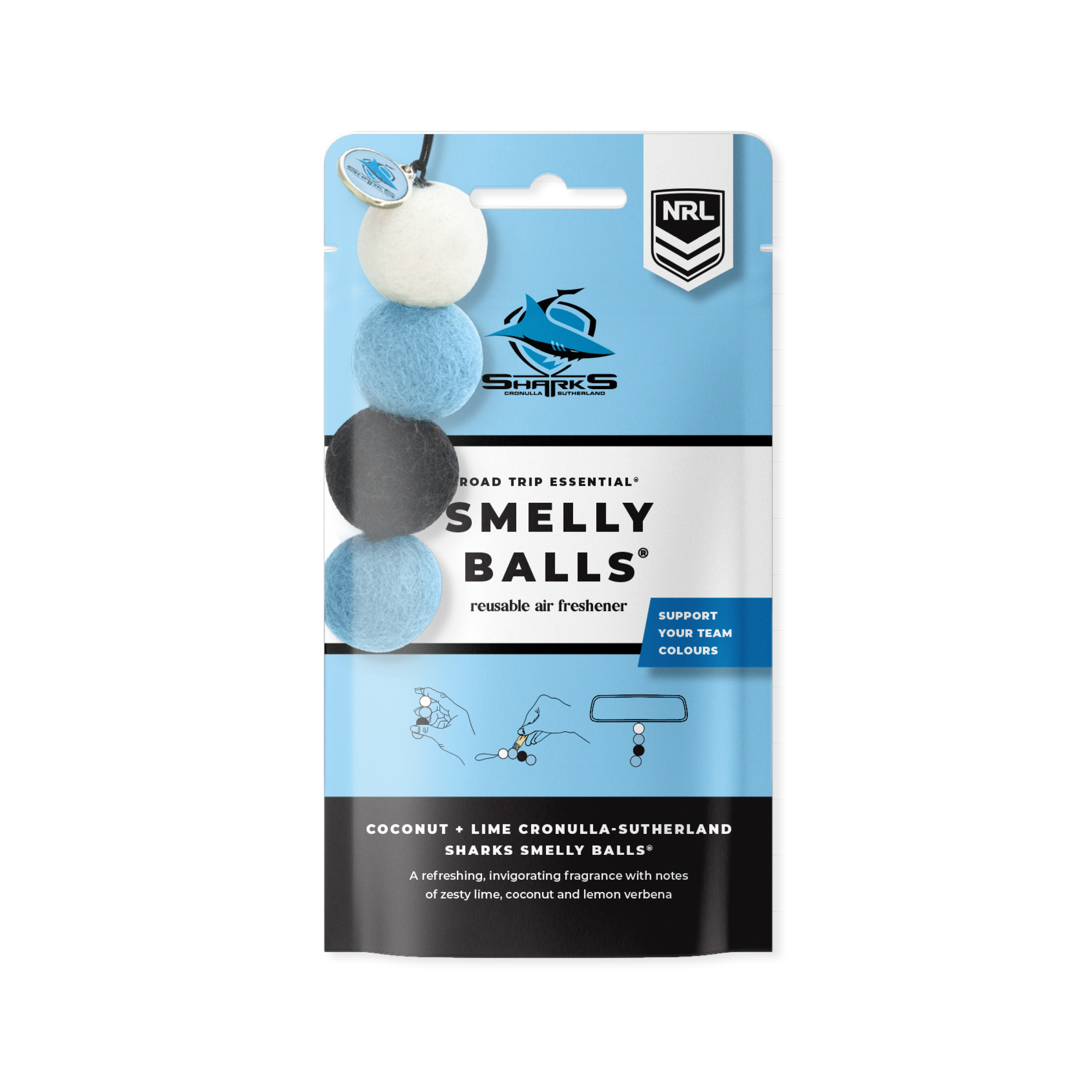 CRONULLA SHARKS SMELLY BALLS