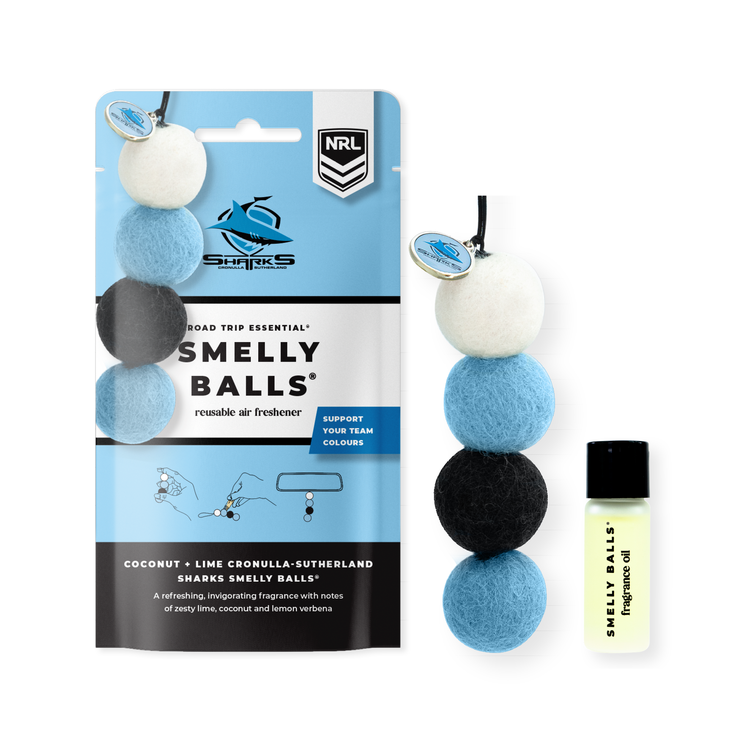 CRONULLA SHARKS SMELLY BALLS