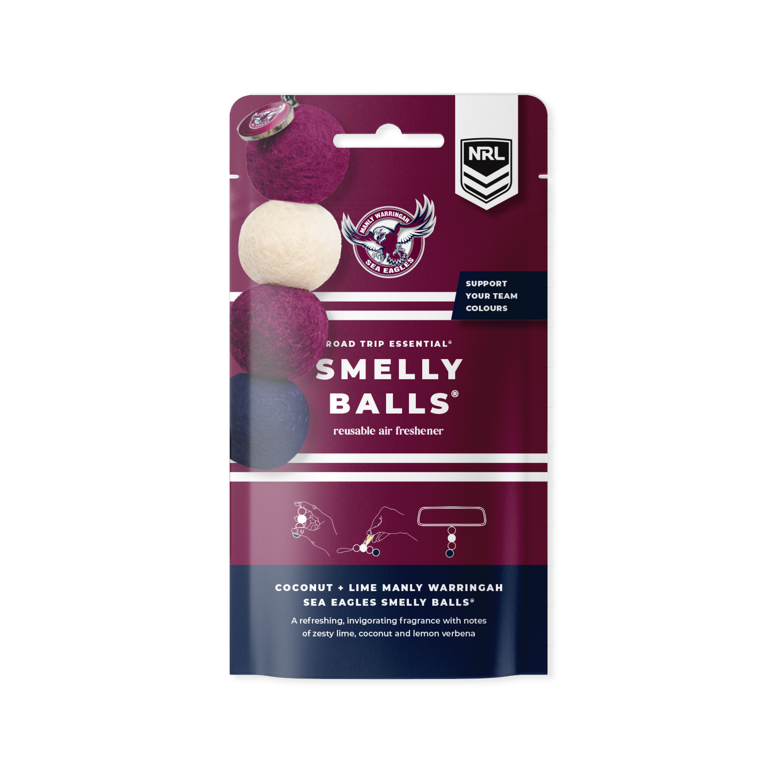 MANLY SEA EAGLES SMELLY BALLS