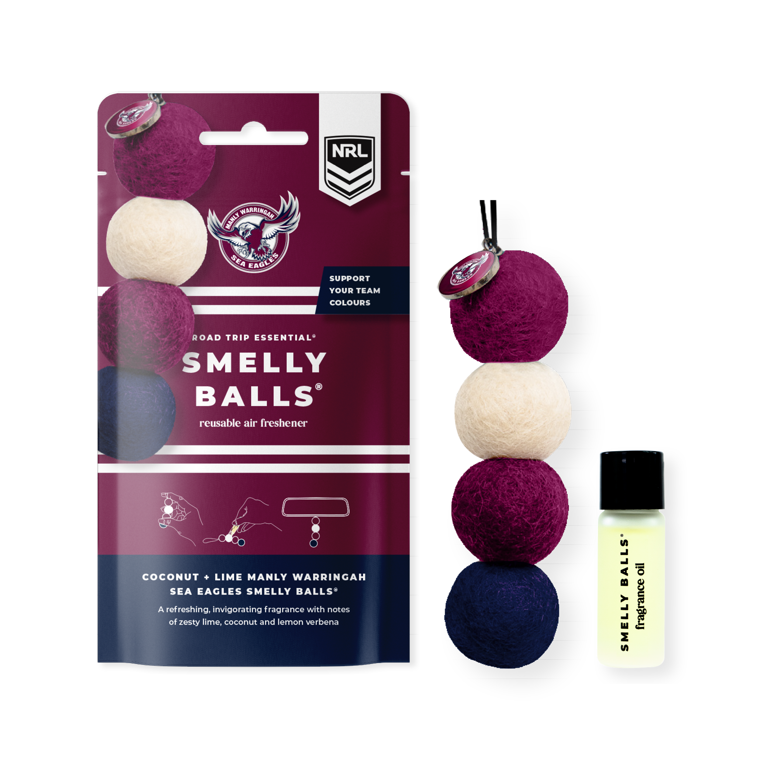 MANLY SEA EAGLES SMELLY BALLS