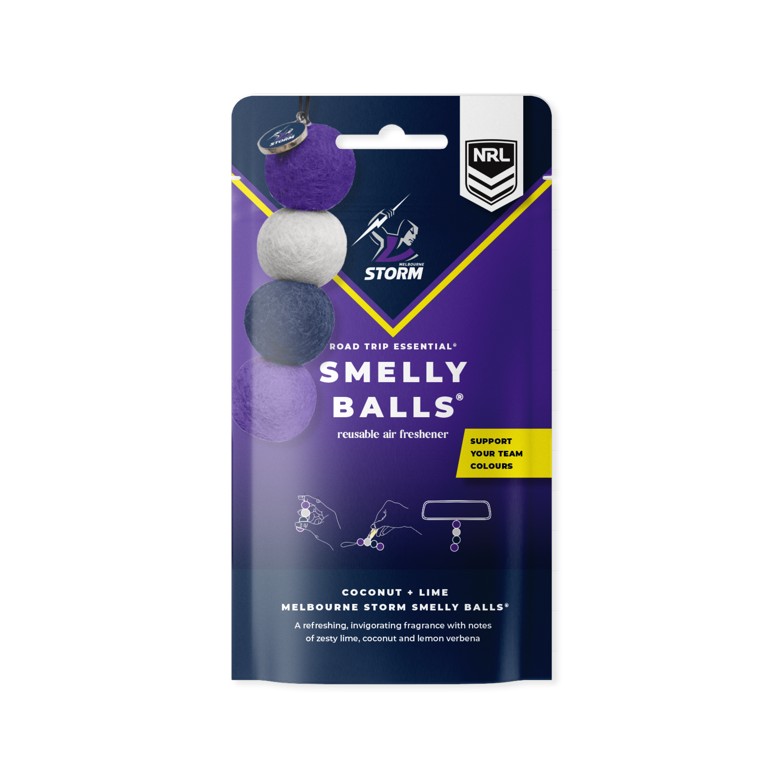 MELBOURNE STORM SMELLY BALLS