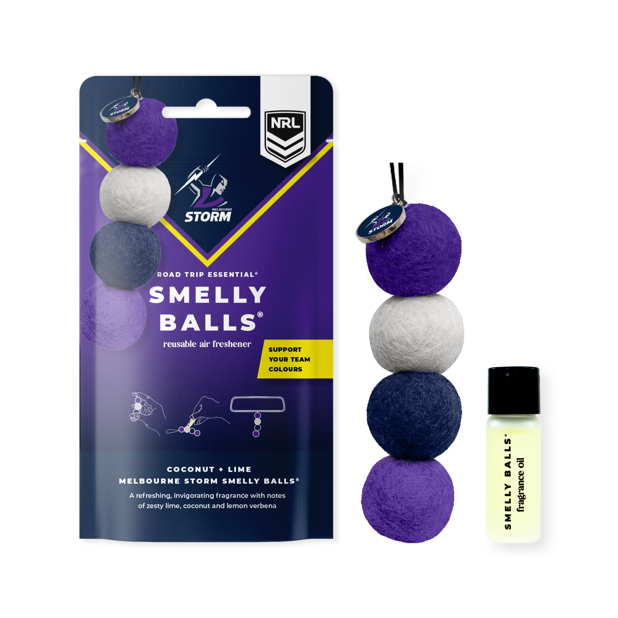 MELBOURNE STORM SMELLY BALLS