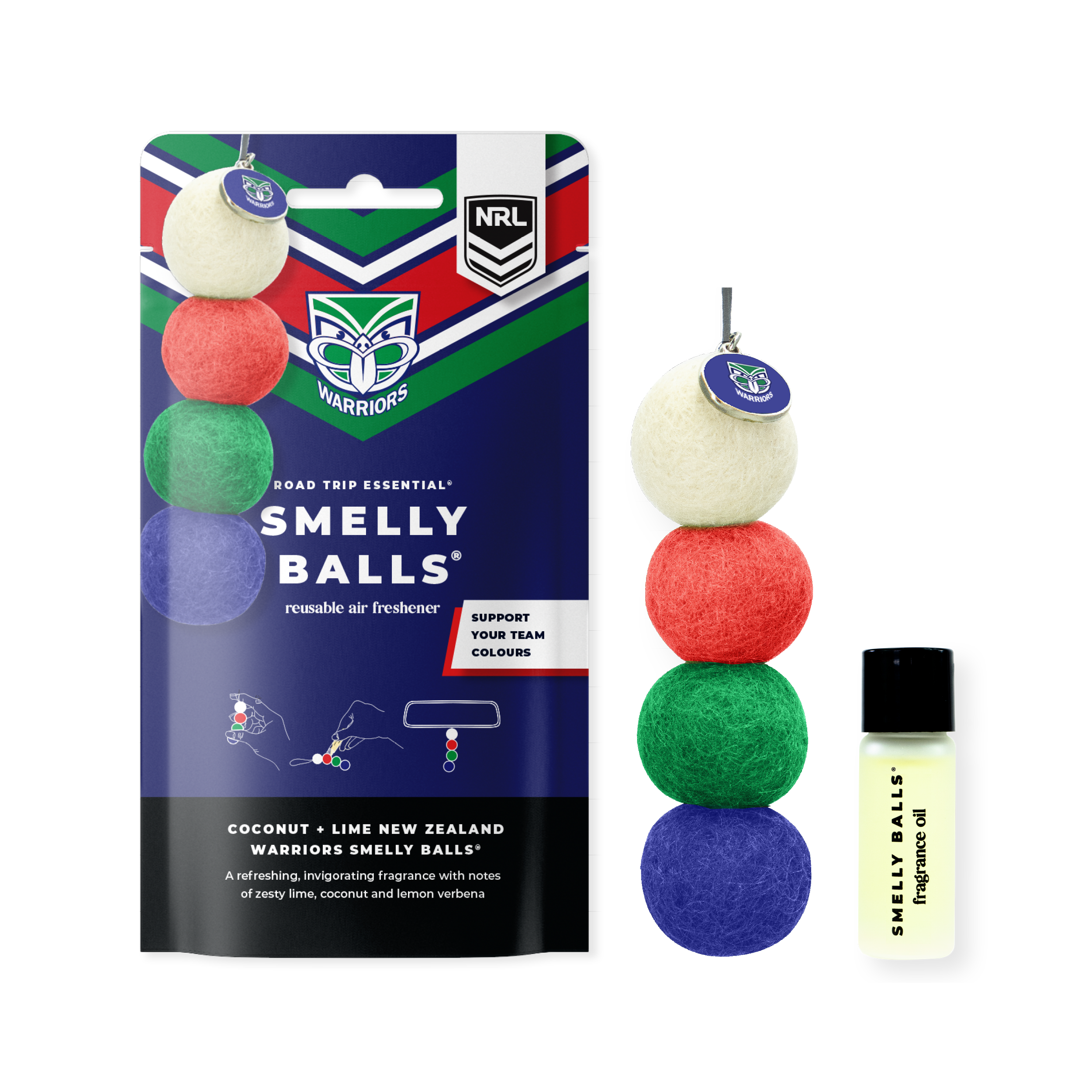 NEW ZEALAND WARRIORS SMELLY BALLS