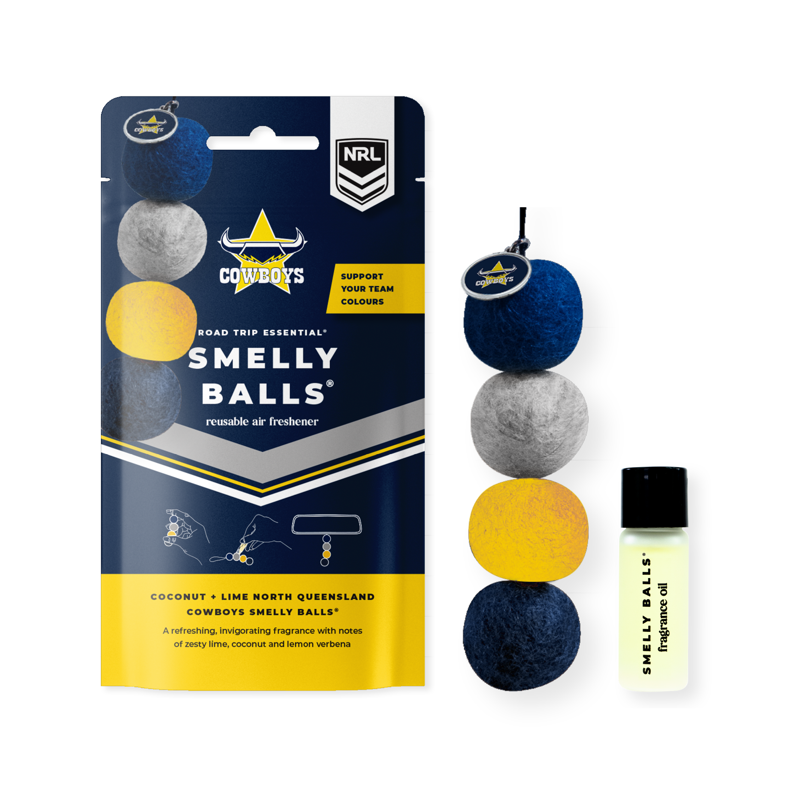 NORTH QUEENSLAND COWBOYS SMELLY BALLS